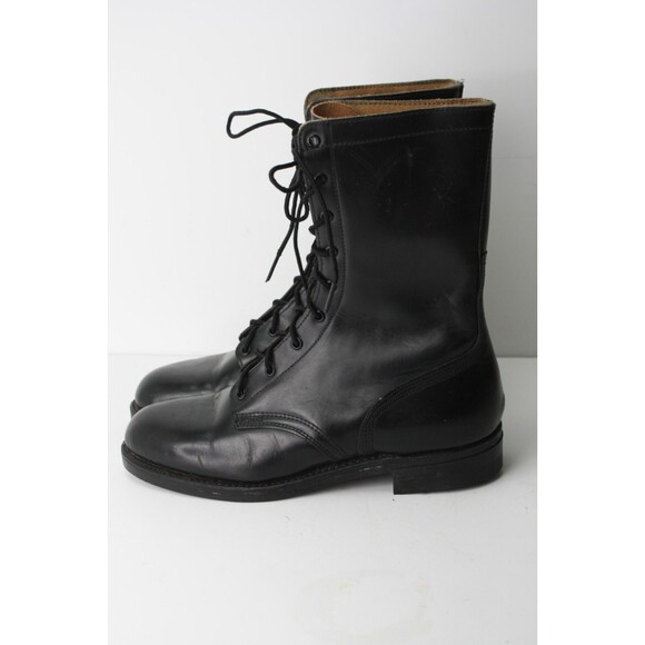VTG. BF Goodrich Boots Army Sz 7.5 Black Goodyear Military Combat Y2K - Picture 3 of 9